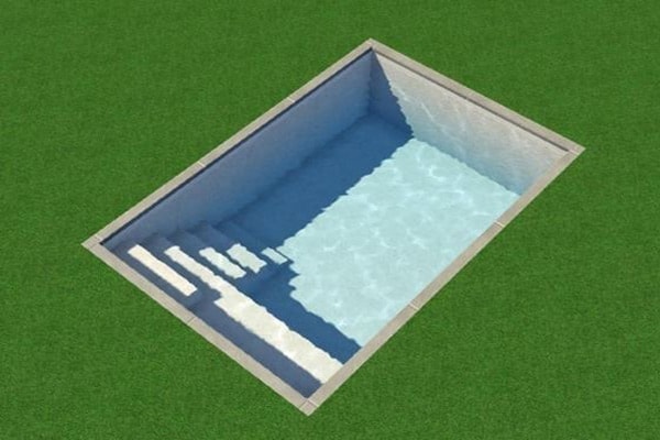 piscine creusée moraine contemporain
