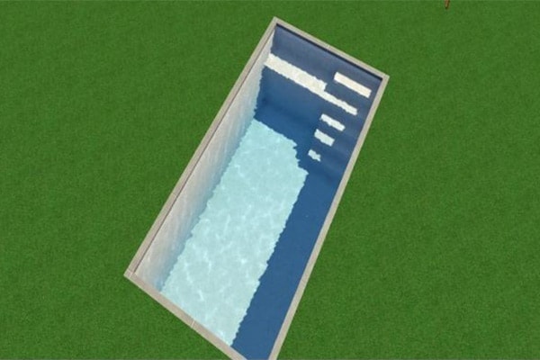 piscine creusée victoria contemporain